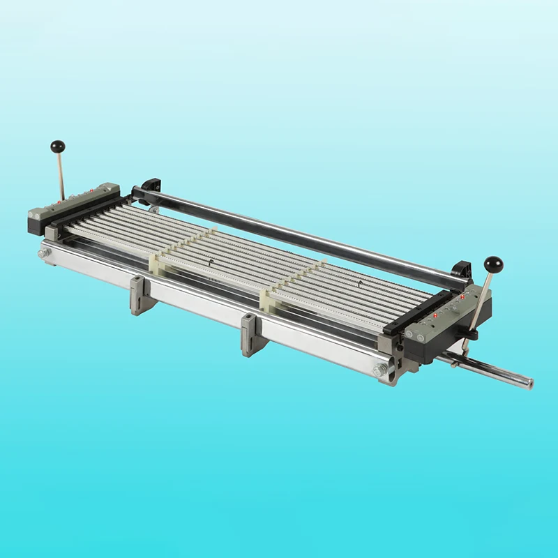 ¿Cuál es el marco de tope de urdimbre para telares de toallas con pinzas?