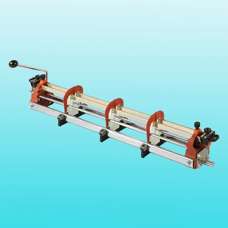 ¿Dónde se utiliza el dispositivo universal de parada de urdimbre de 8 hileras en los telares sin lanzadera?