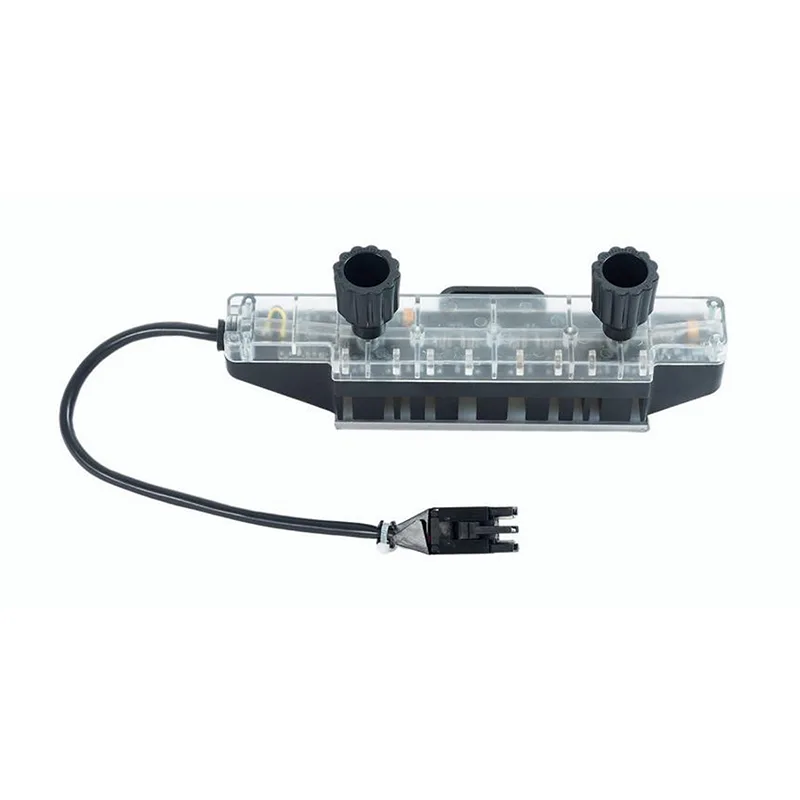 Dispositivo de monitoreo de cajas de tope de urdimbre de telar universal