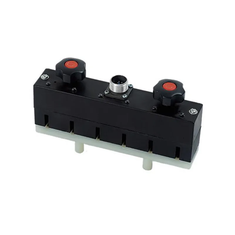 Cajas de parada de urdimbre con función de pantalla LED para telares
